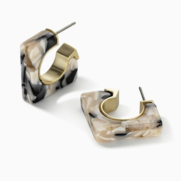 Stella & Dot Diana Hoops NIB - Picture 1 of 3